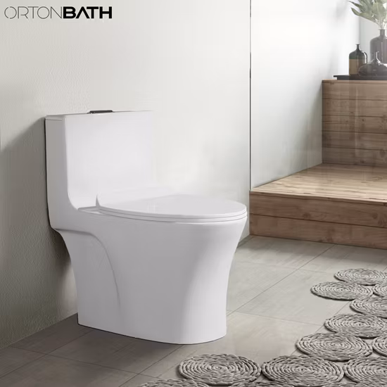 Ortonbath アメリカのモダンな高規格トイレ格安衛生陶器セラミックトイレ便器サイフォニック S